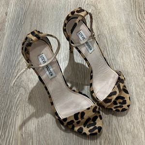 Leopard print heels